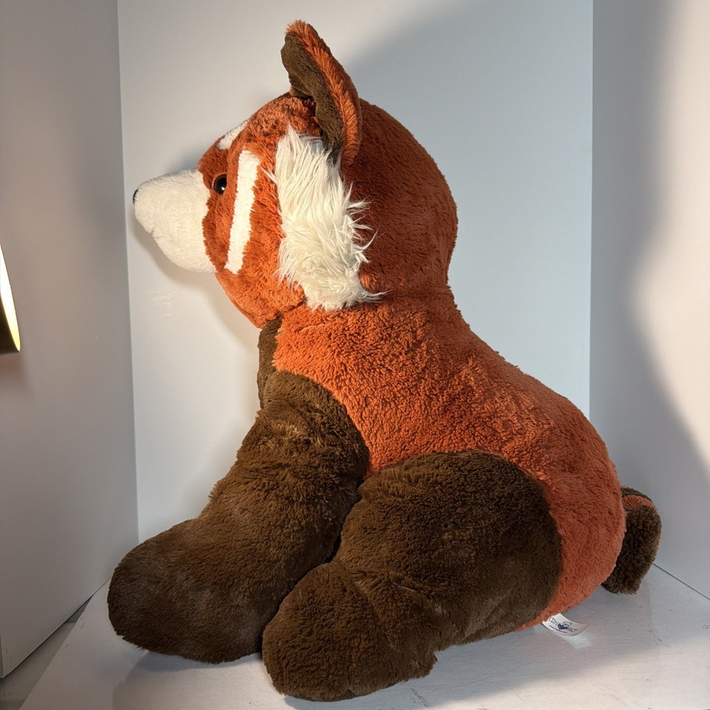 Hug Fun Red Panda Plush Stuffed Animal Toy 33" Ring Tail Bear Realistic Wild